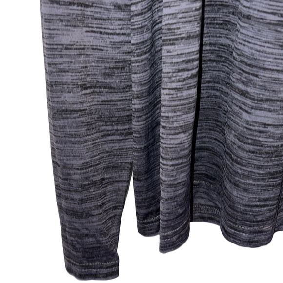 Nike Men's Heathered Black Long Sleeve Tee, Size XL - Picture 4 of 7